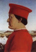 Piero della Francesca Dke Battista Sforza painting
